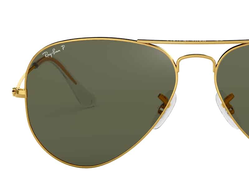 Lente Ray-Ban con lente polarizado