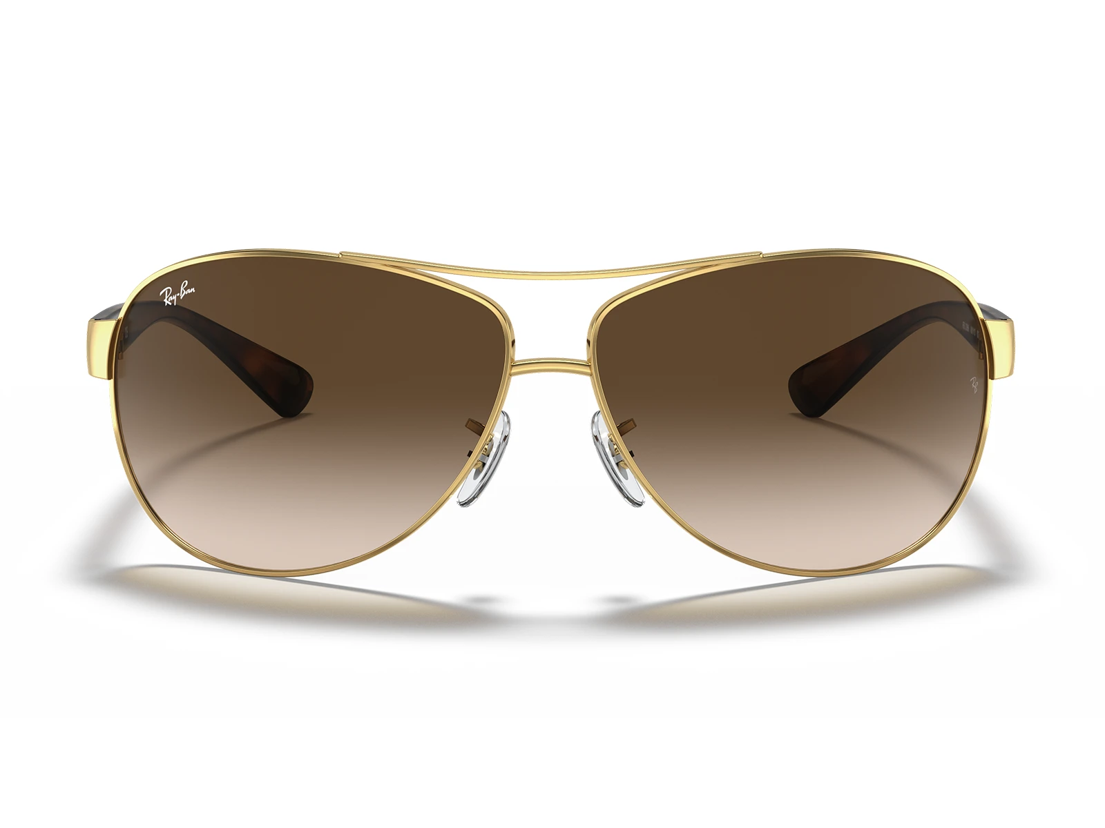 Gafas de Sol Ray-Ban RB3386 001/13 marco dorado, lentes café degradé