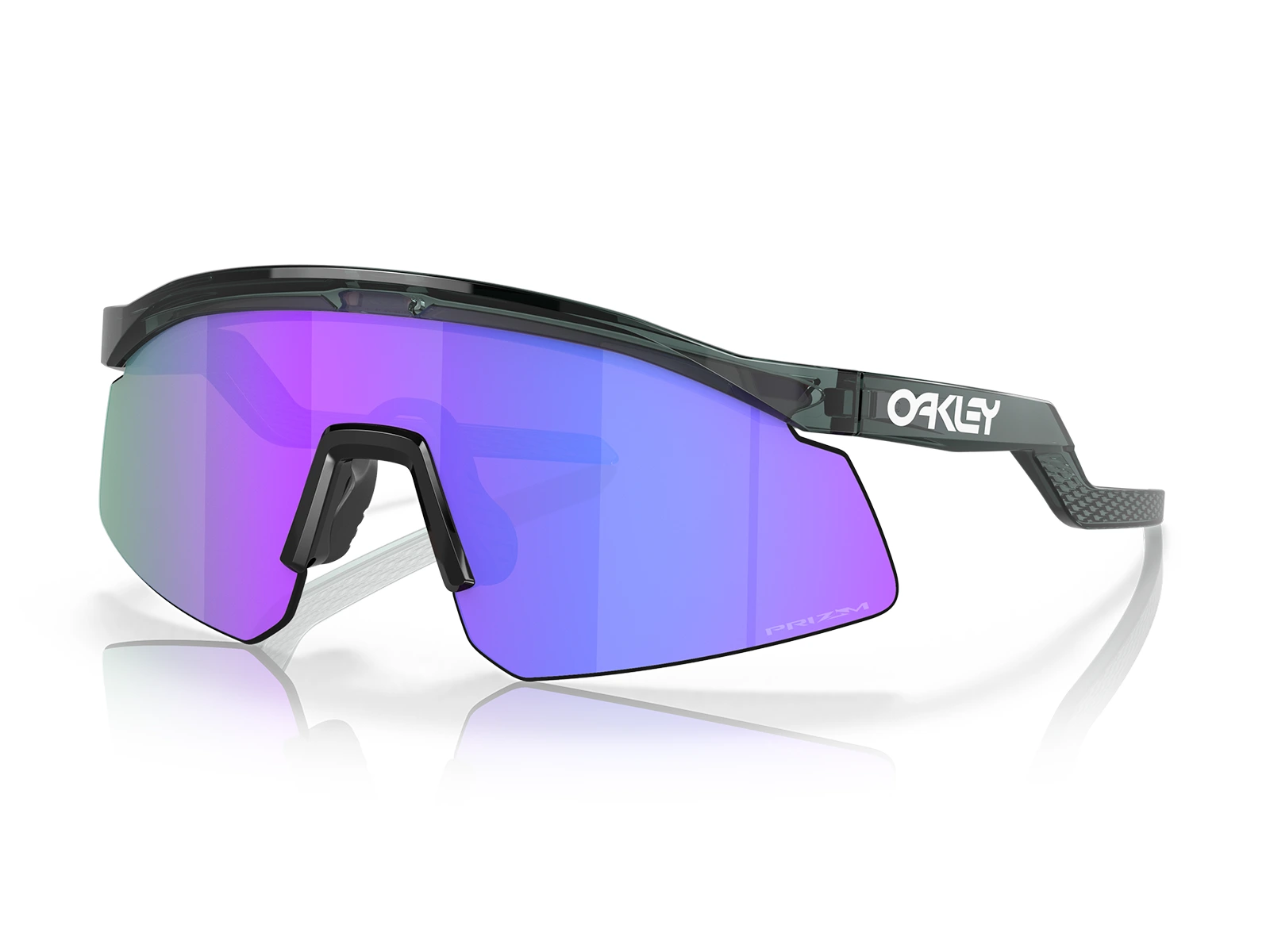 Gafas de sol originales Oakley Hydra, referencia OO9229-04 con marco negro cristal y lentes violeta con tecnología Prizm