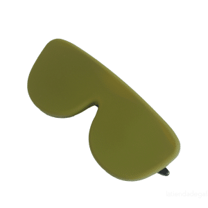 funda de gafas de silicona lups color verde militar