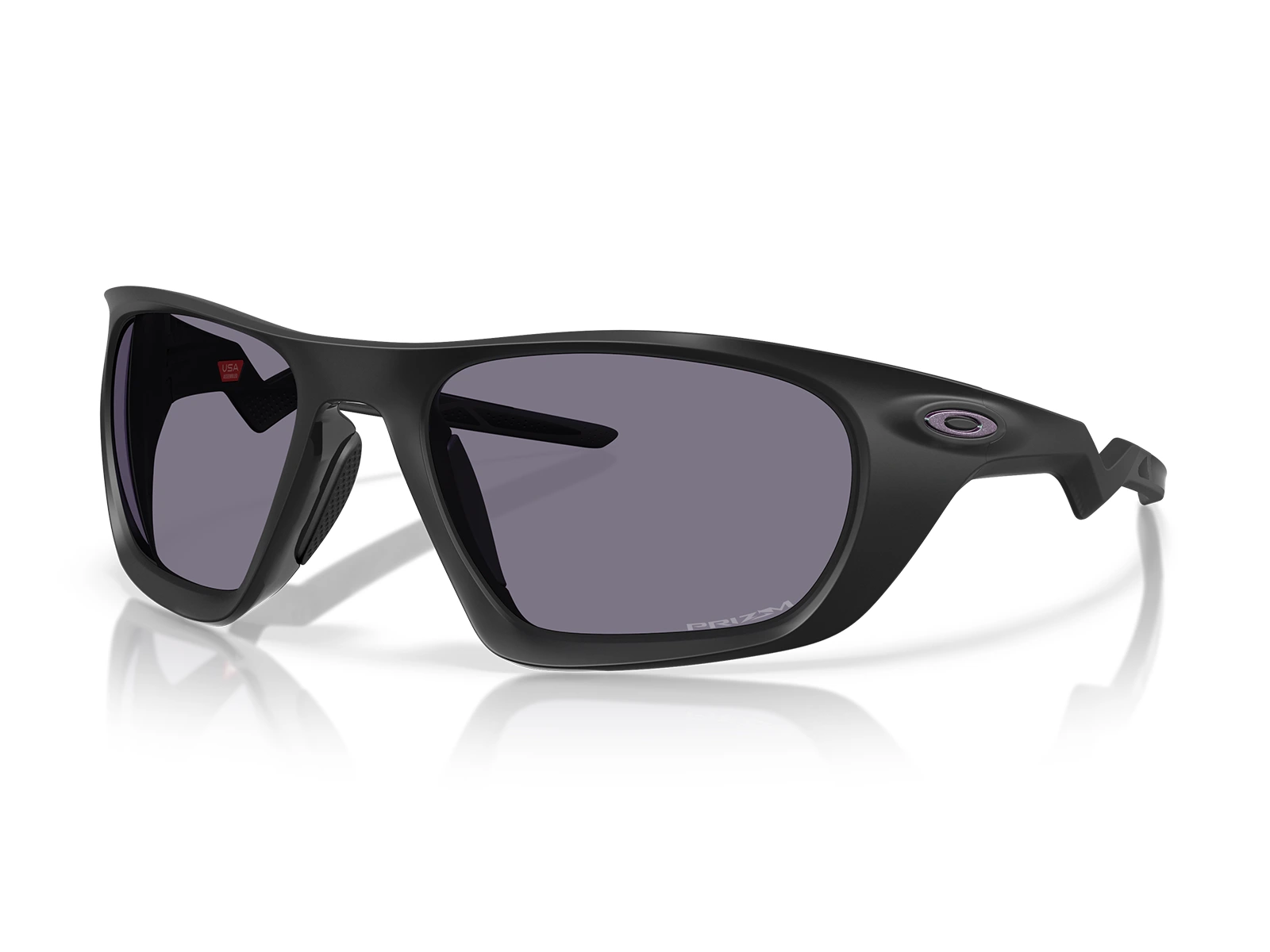 Gafas Sol Oakley Lateralis OO9431-02 marco color negro mate y lentes gris con tecnologia Prizm