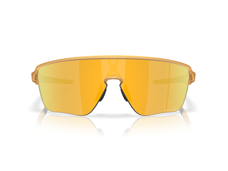 Gafas de so deportivas oakley corridor sq oo9415 04 marco mostaza traslúcido y lentes dorados prizm 24k