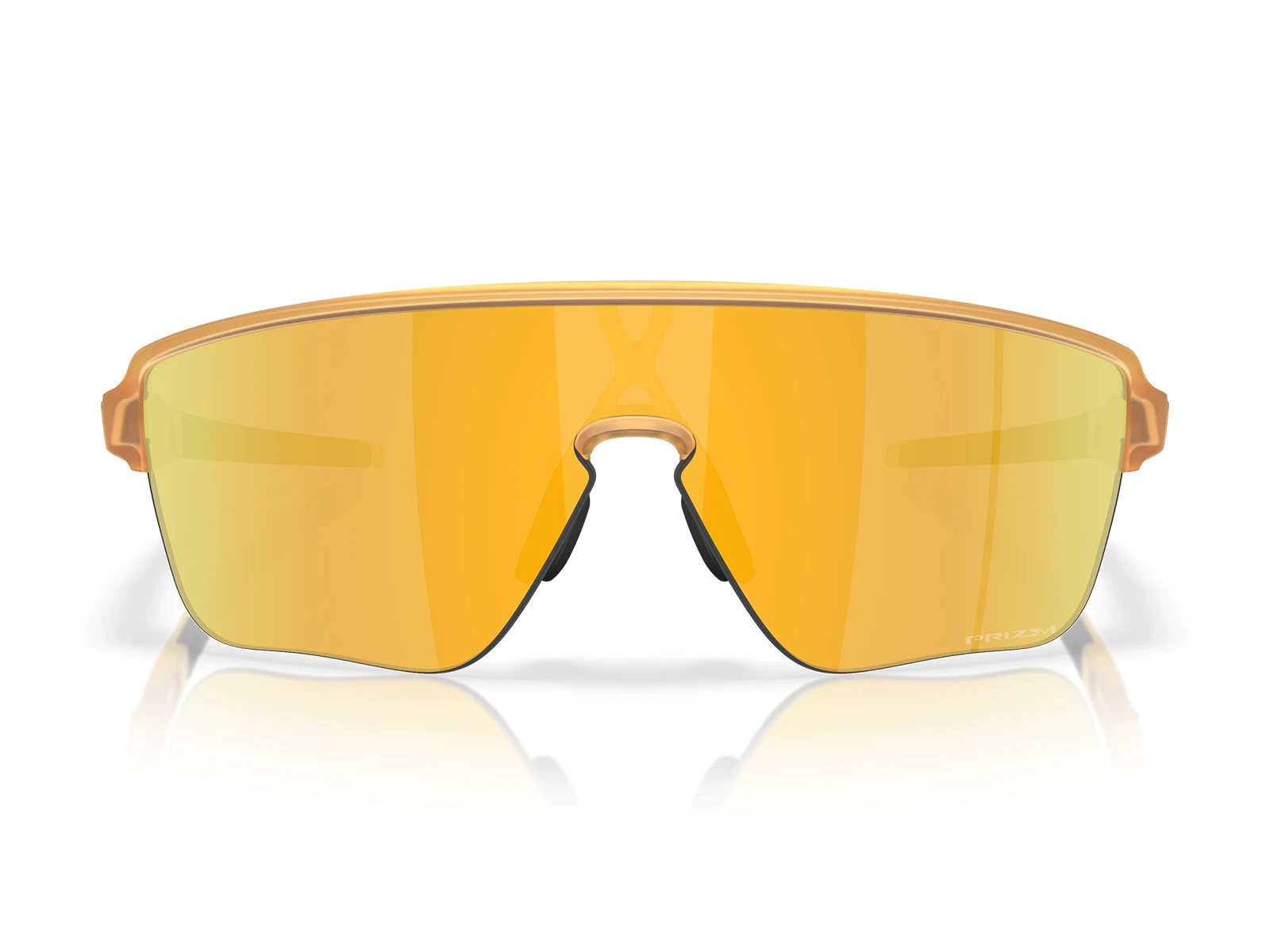 Gafas de sol originales Oakley Corridor SQ OO9415 04 con lentes dorados y marco color mostaza mate