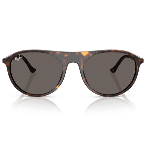 Gafas de sol Ray-Ban RB2215 902 B1 Marco Habano lentes color gris