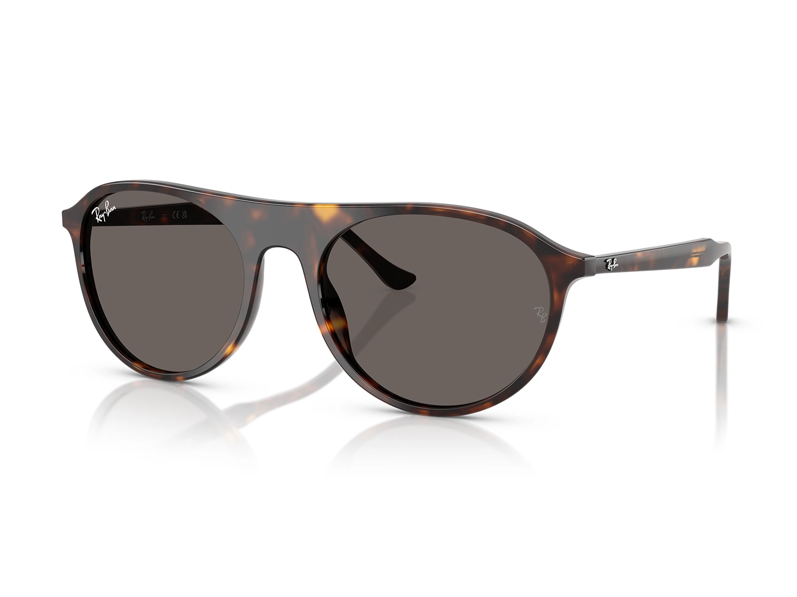 Lentes de sol Ray-Ban RB2215 902/B1 marco tipo carey con lentes color gris
