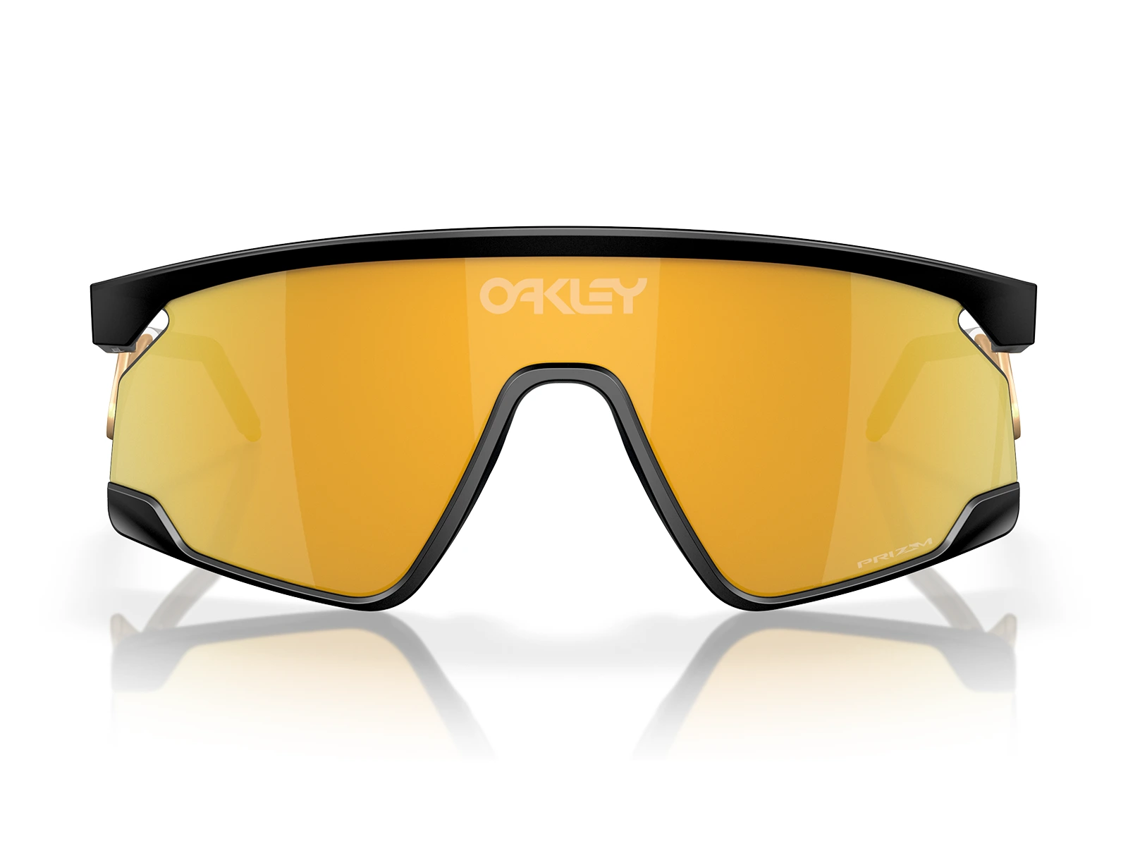 Gafas de sol originales Oakley Bxtr Metal referencia OO9237-01 con lentes Prizm 24K, dorados y marco negro