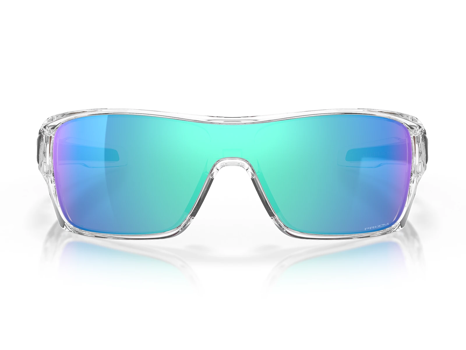 Gafas de Sol Oakley Turbine Rotor OO9307-29 Lentes azules Prizm Sapphire y marco transparente