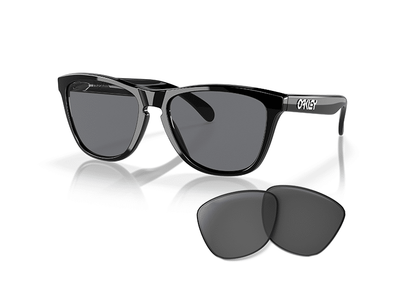 Lentes de Repuesto originales Oakley Frogskins OO9013 Color Gris