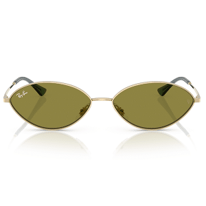 Gafas de sol Ray-Ban Kai RB3757 9213-2 marco dorado lente verde