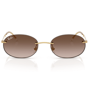 Gafas de sol Ray-Ban sin marco RB3767 001-13 lentes color marrón degradé