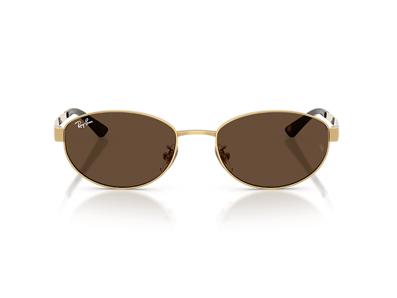 Gafas de sol Ray-Ban RB3774D 001/ 73 marco dorado lentes marrón