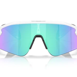 Gafas de sol originales Oakley Stunt Devil OO9517 04 marco blanco y lentes prizm sapphire