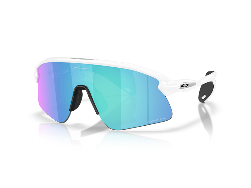 Gafas de sol Deportivas Oakley Stunt Devil OO9517-04 Lentes Azules Prizm Sapphire Montura Blanca