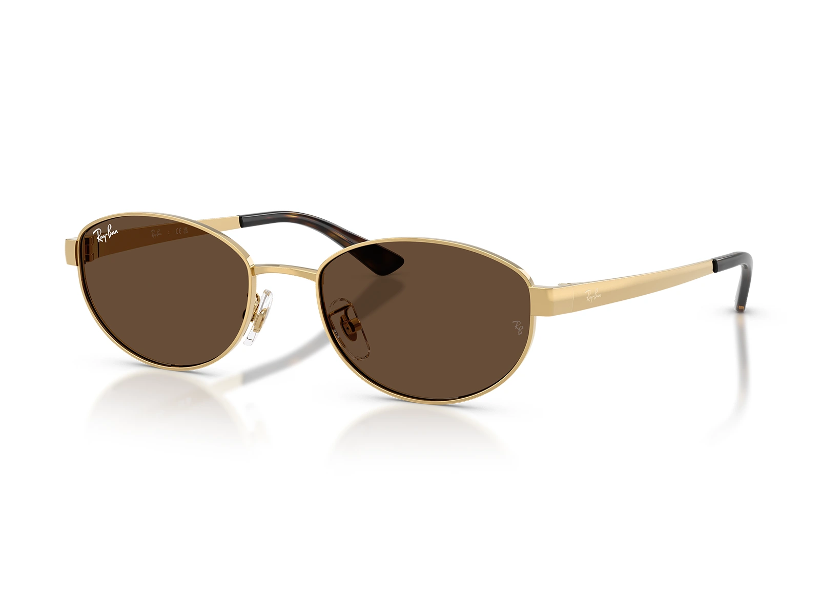 Gafas de Sol Ray-Ban RB3774D 001/73 marco dorado, lentes color marrón