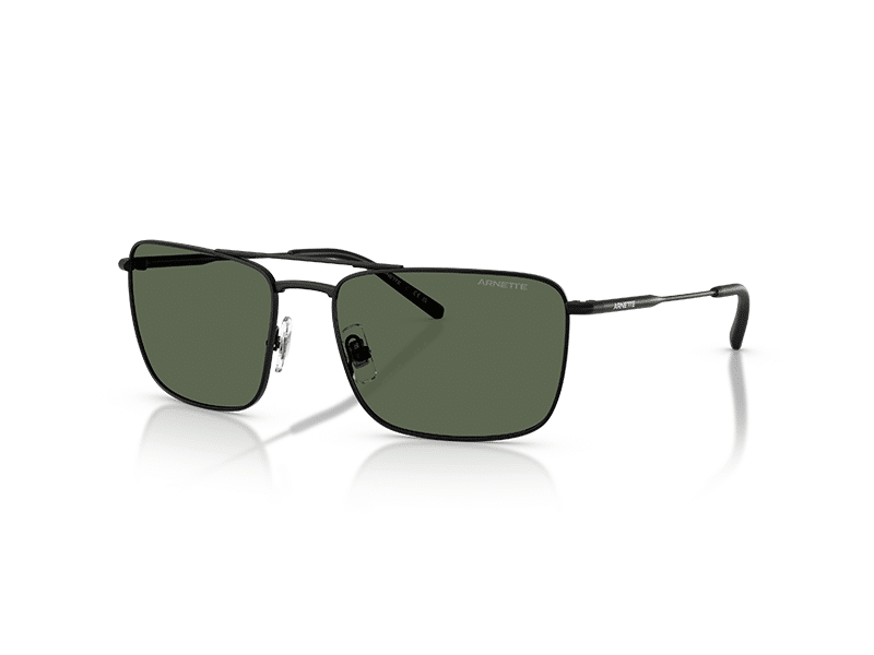 Gafas Sol Arnette para hombre Boulevardier AN3088 737-71 marco negro lentes verdes
