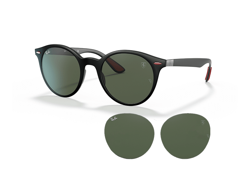 Lentes de repuesto Ray-Ban Ferrari RB4296M Verdes