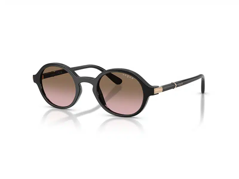 Gafas Sol Vogue VO5692S W44-14 marco negro lente rosa degradé marrón