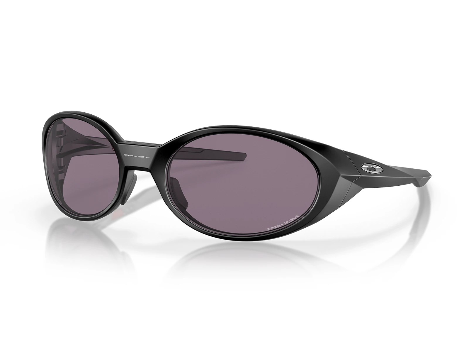 Gafas de Sol originales Oakley Eyejacket Redux OO9438 01 marco negro lentes gris con tecnología Prizm