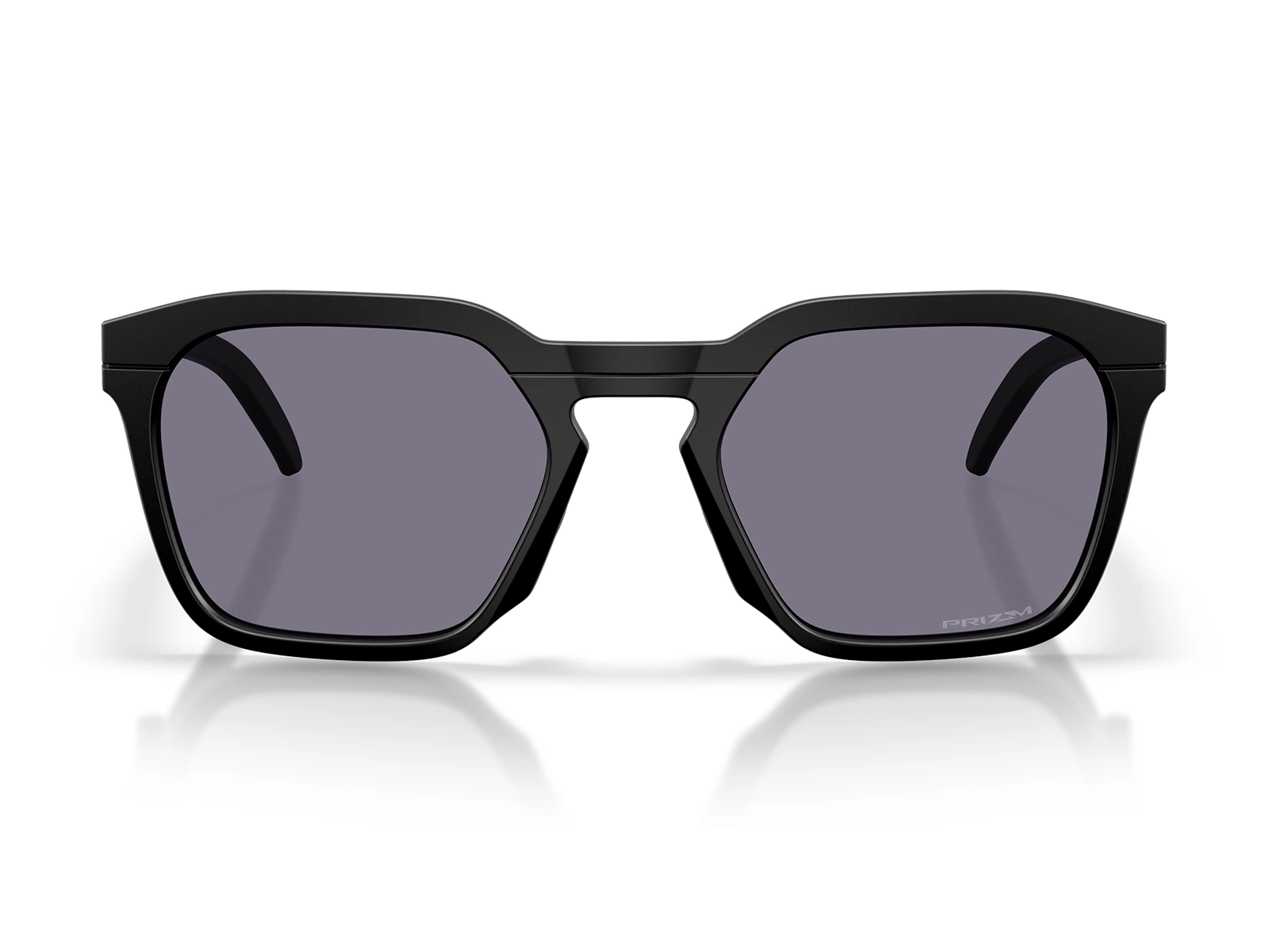 Gafas de Sol Oakley Hstn sq OO9533 01 marco negro mate y lentes gris prizm