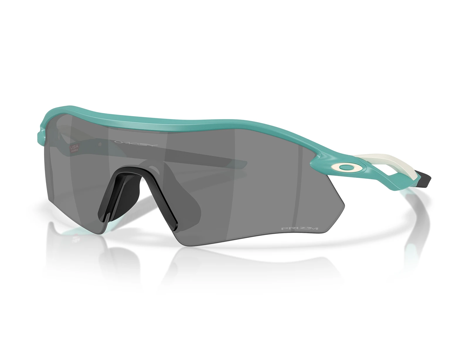 Gafas de sol Oakley Radar Plate OO9495D-04 marco pacífico mate y lentes prizm negros