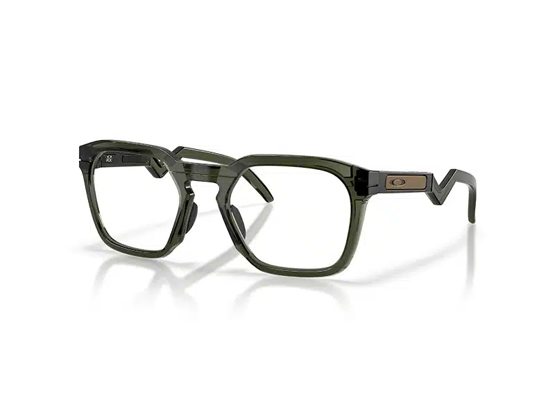 Gafas oftálmicas para hombre Oakley HSTN SQ OX8208-03 color verde oliva