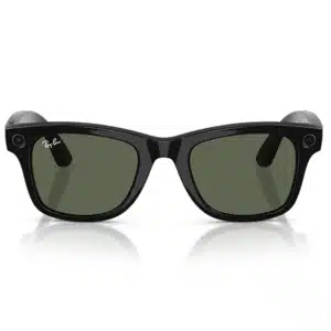 Gafas Sol Ray-Ban Meta Wayfarer RW4012 601-71 Generación 2 Marco Negro, Lentes Verde G15