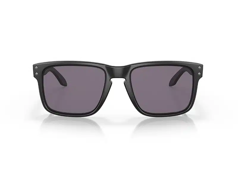 Gafas de Sol Oakley Holbrook OO9102L 01 - Lentes Grises Marco Negro Mate