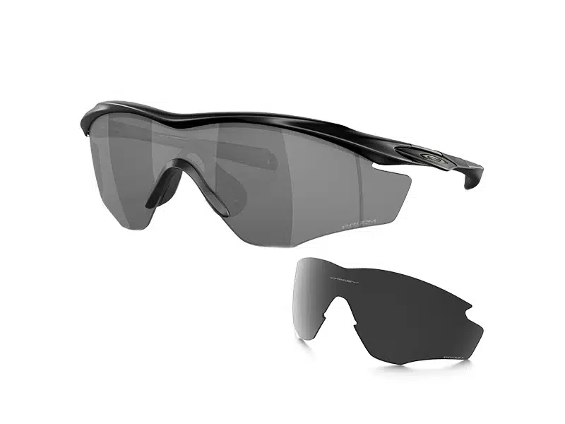 Lente de Repuesto original para gafas Oakley M2 Frame XL OO9343 color negro con tecnología Prizm